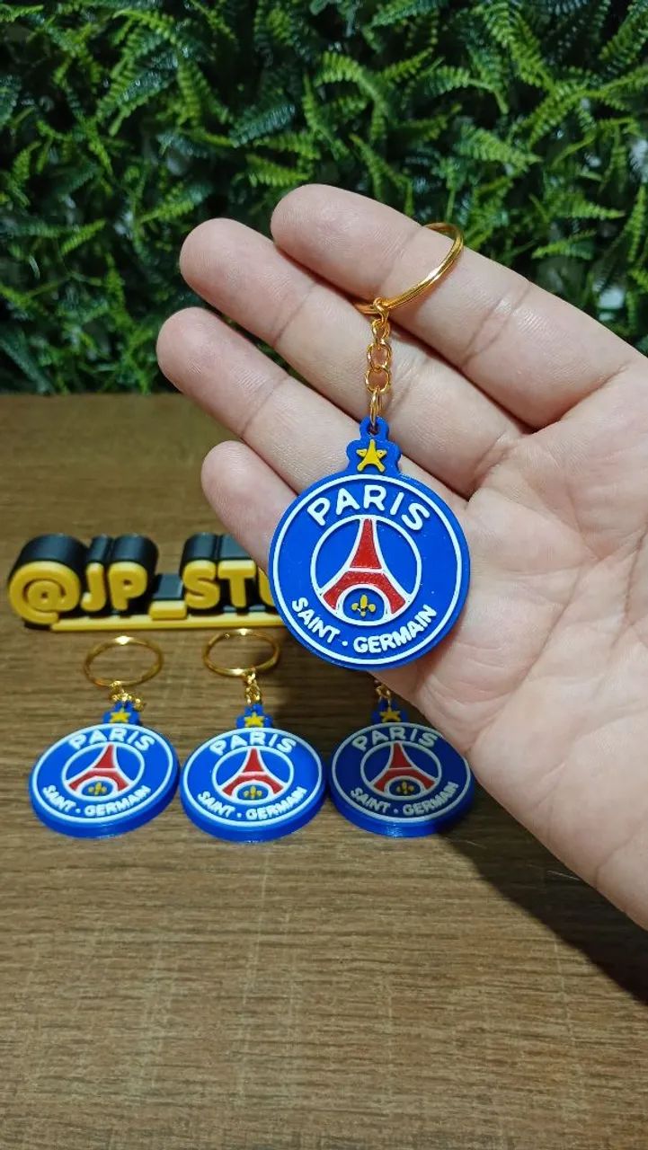 Kit 4 chaveiros do PSG
