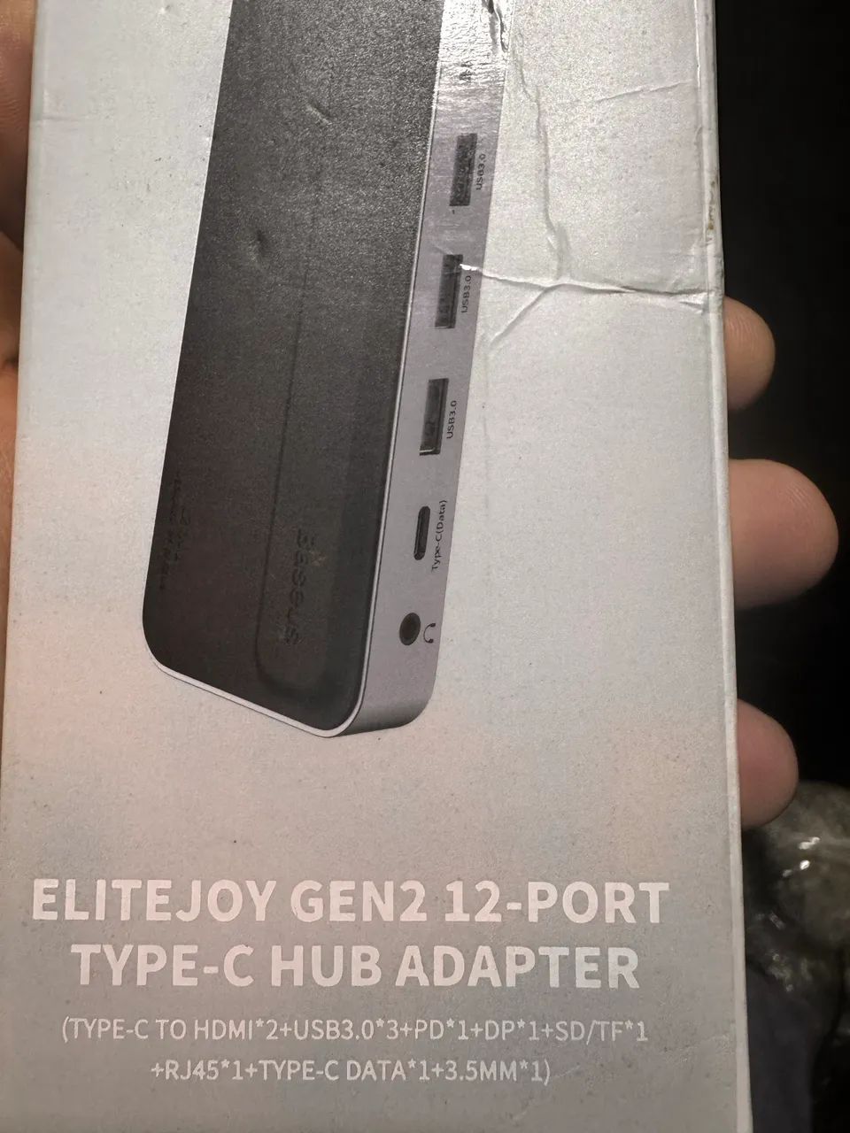 Hub Baseus 12 em 1 - 4k 60hz e Display Port 4k 60hz - Foto 2