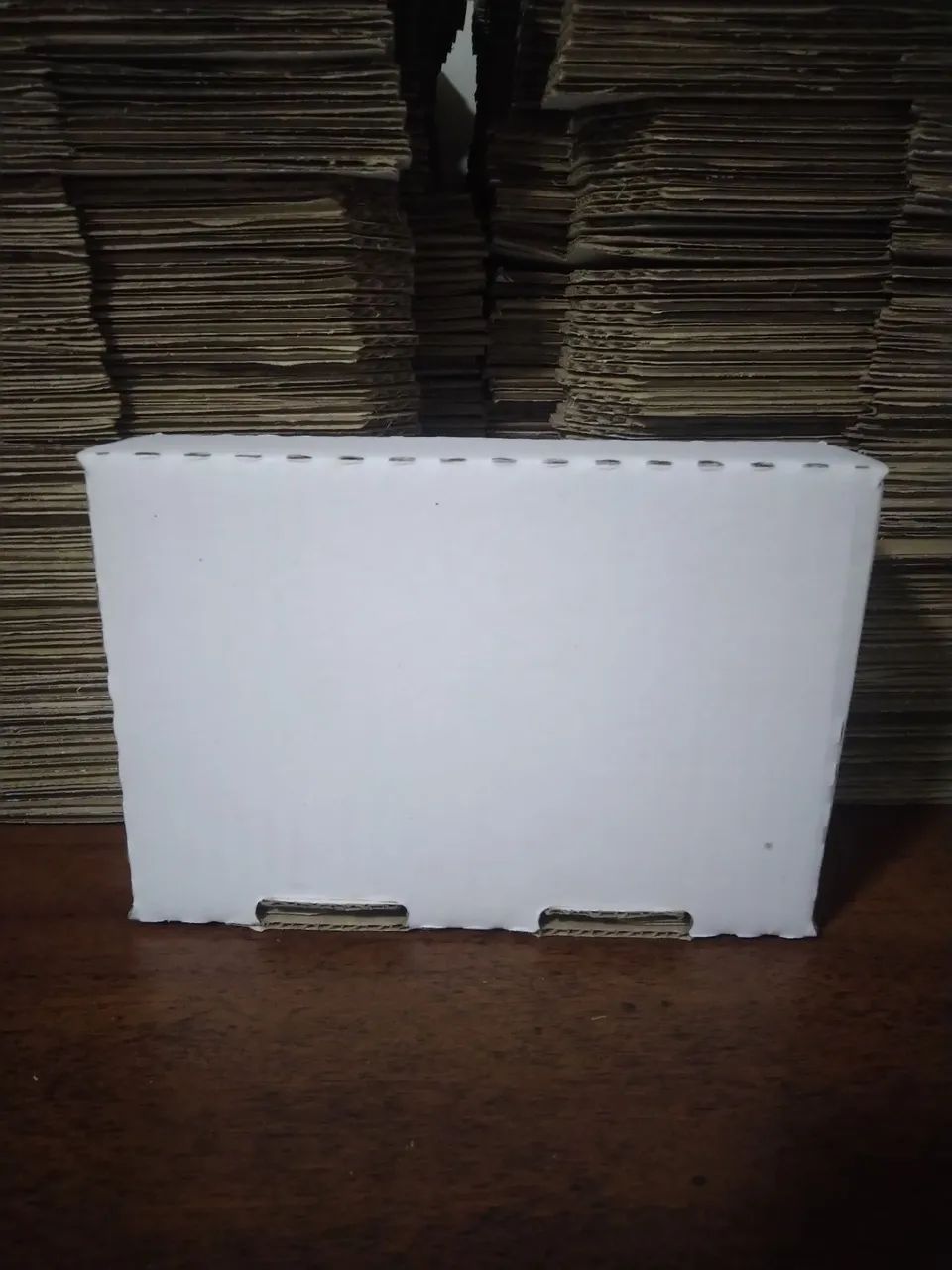 LOTE COM 150 CAIXAS DE PAPELÃO BRANCAS SEM LOGO 16X11X4 - Foto 2