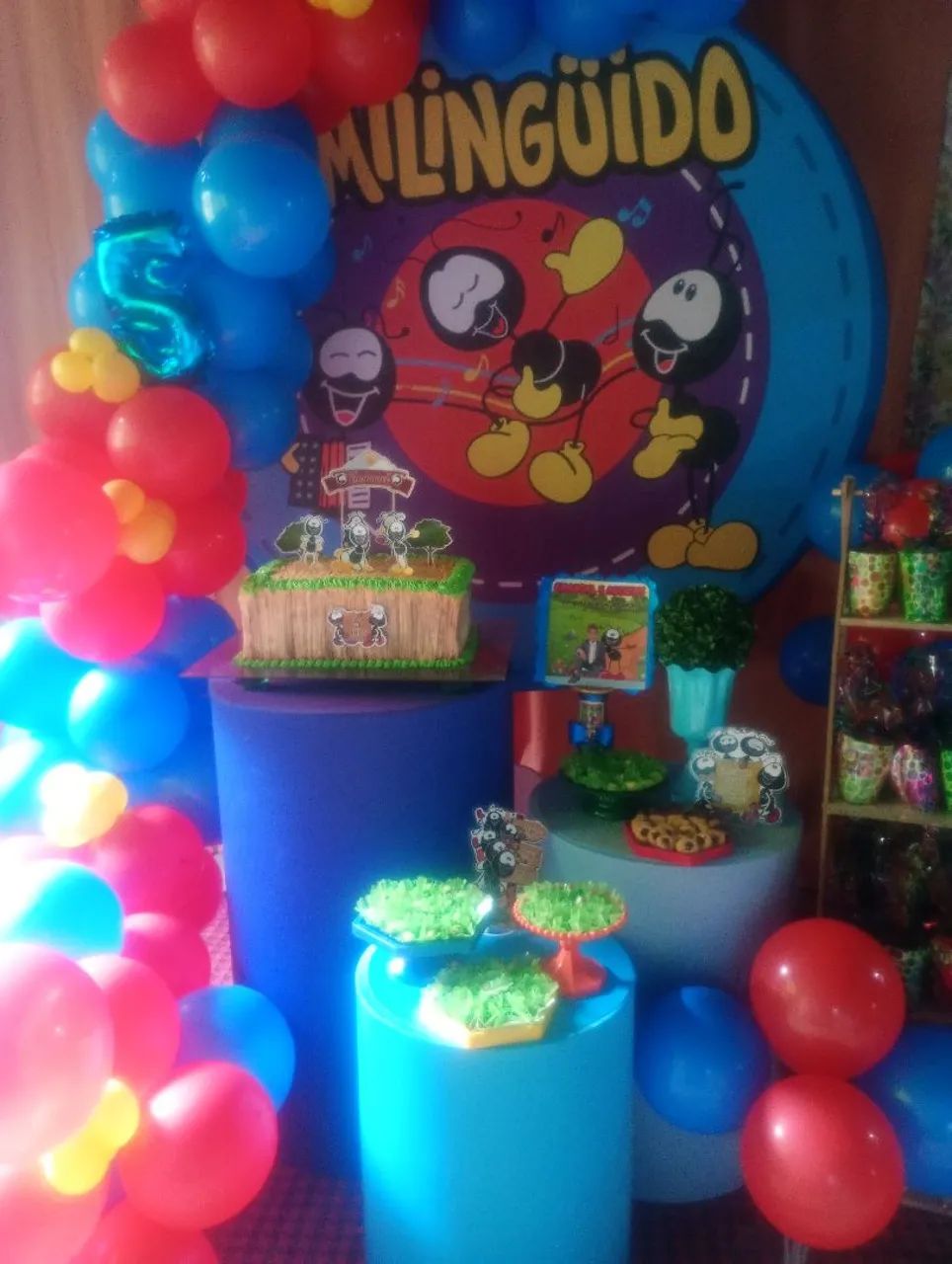 Decoração de aniversário montada  - Foto 3