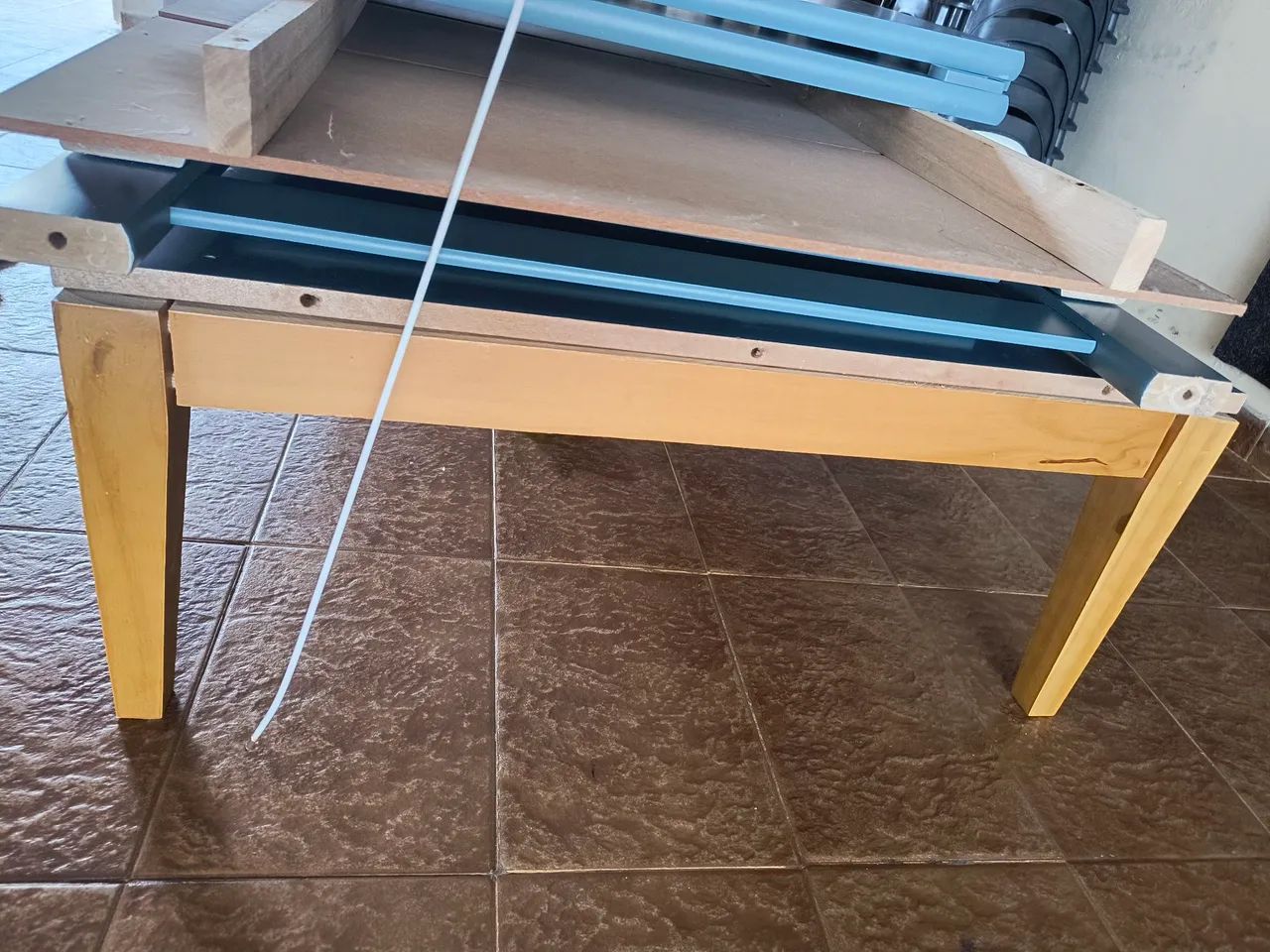 Berço americano Reller azul com colchão  - Foto 5