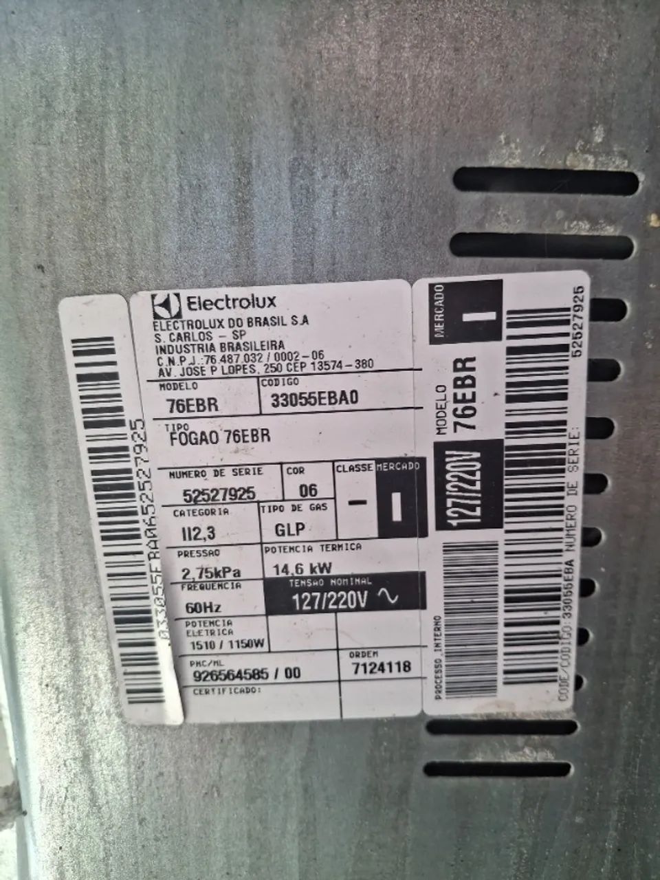 Fogão eletrolux 76EBR 5 bocas  - Foto 5