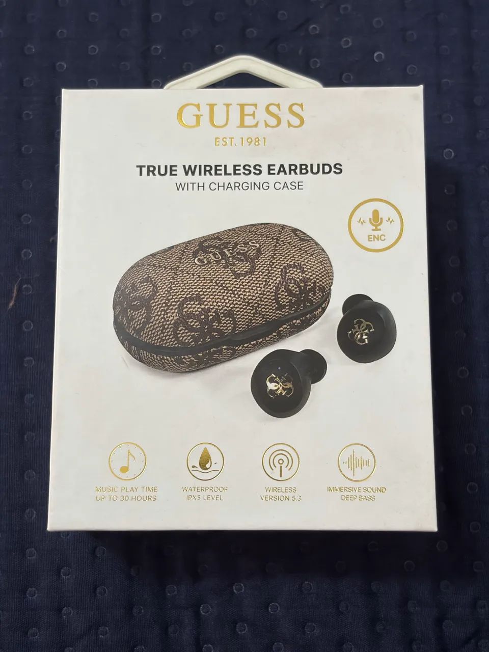 Fones de Ouvido Bluetooth Guess