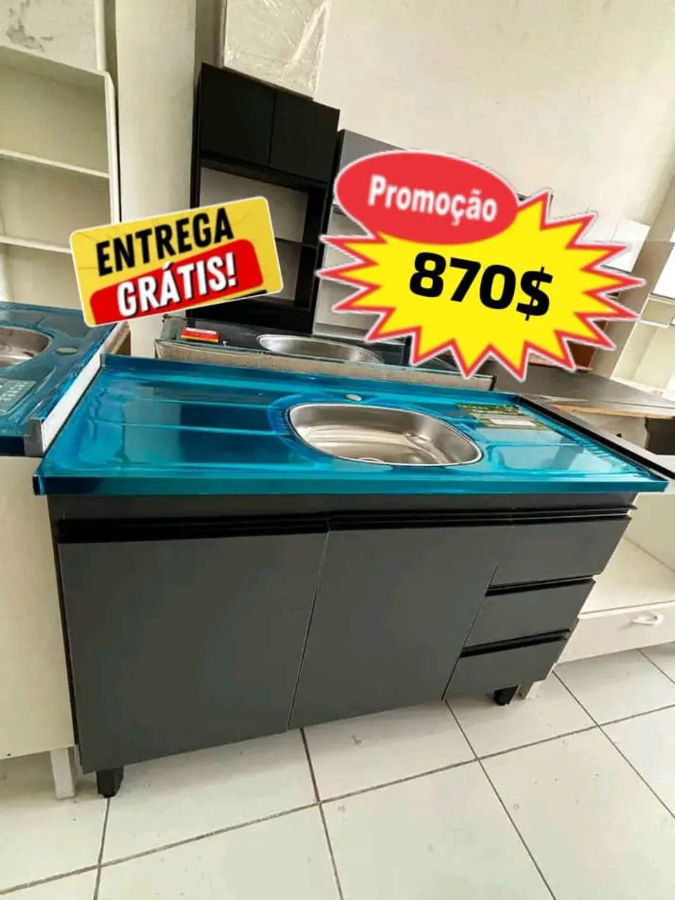 Armários com pia  - Foto 5