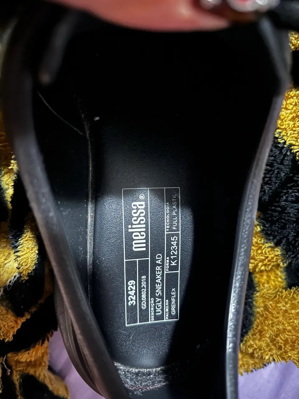 MELISSA UGLY SNEAKERS BLACK  - Foto 4