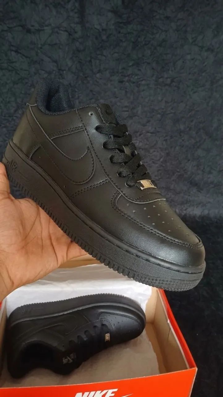 Tênis Nike Air Force 1 Black (All Black)  - Foto 2