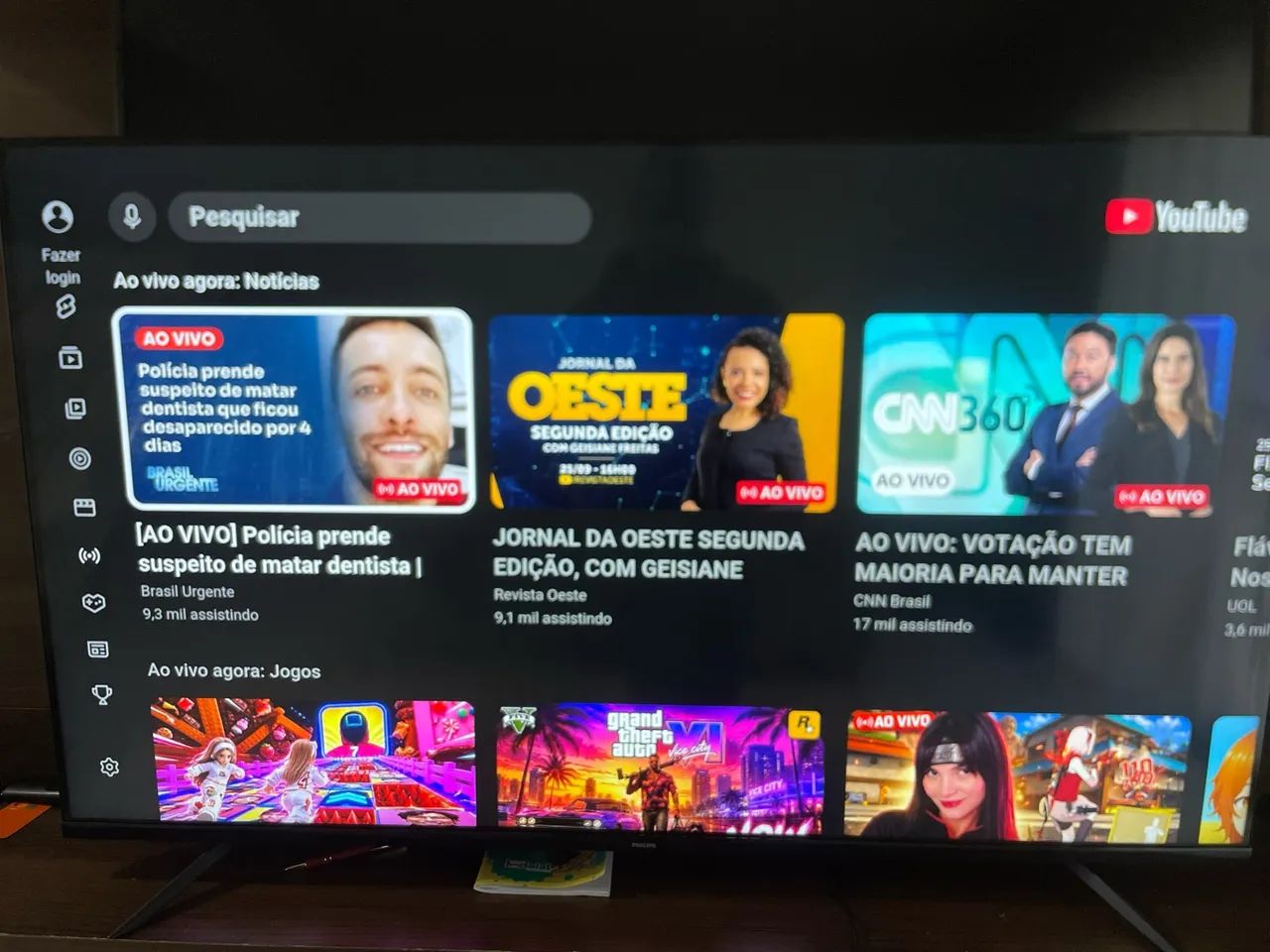 Tv smart 4k 55 polegadas  - Foto 4