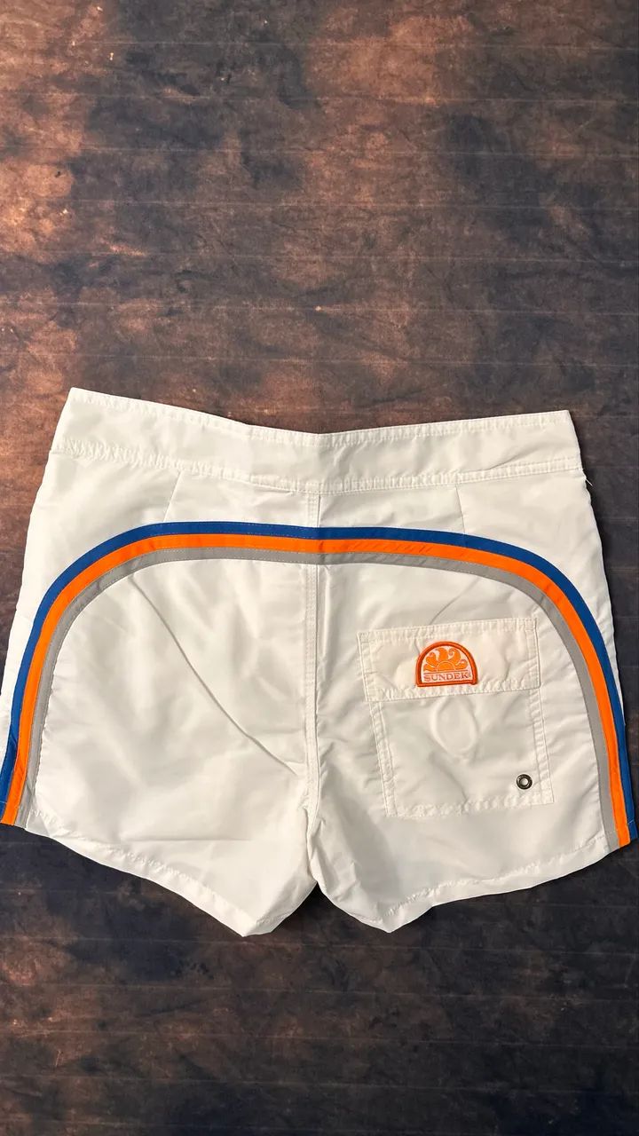 SHORT SUNDEK BRANCO ORIGINAL