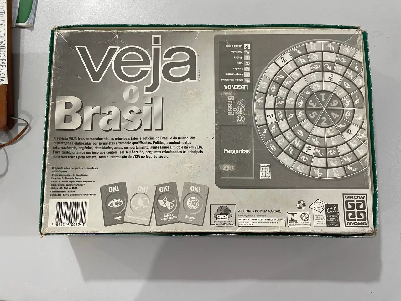 Brinquedo: Veja o Brasil - Tabuleiro  - Foto 4