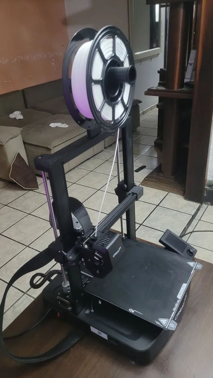 IMPRESSORA 3D V3 SE + FILAMENTO BRANCO - Foto 3