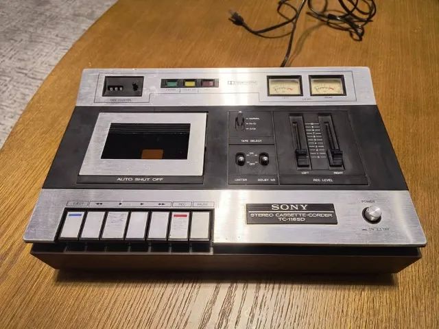 Tape Deck Sony TC-118SD (Defeito)  - Foto 2