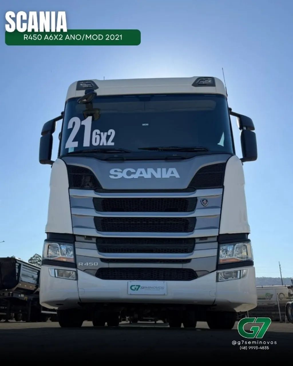 SCANIA R450 6X2 2021 - Foto 2