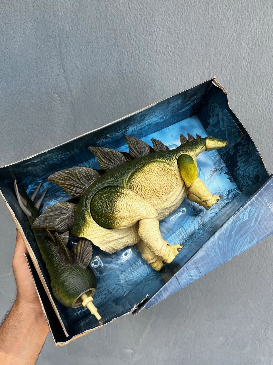 Estegossauro / Stegosaurus Hammond Collection 1:18 Mattel  - Foto 4