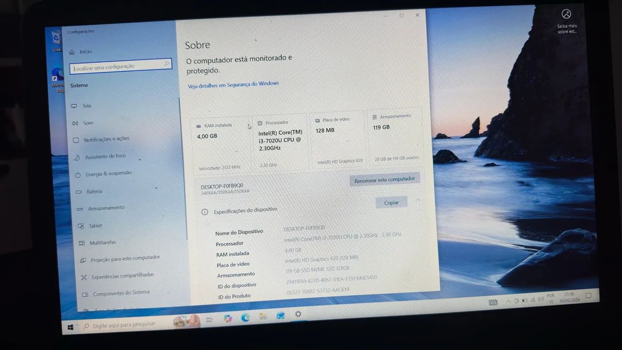 Notebook Samsung NP350XAA-KF3BR i3 Ótimo Estado - Foto 3