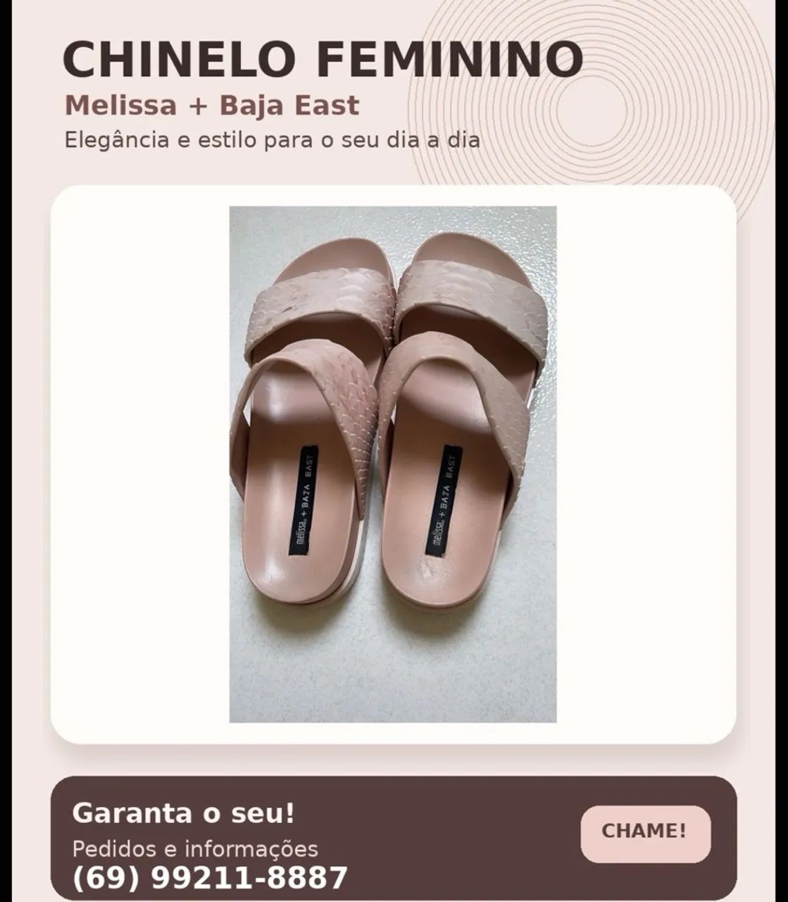 Papete Melissa Original 
