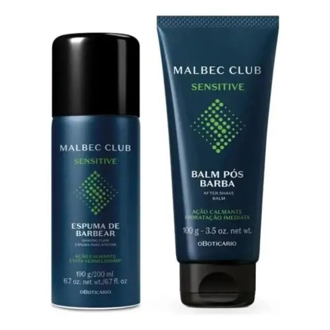 Combo barba Malbec club