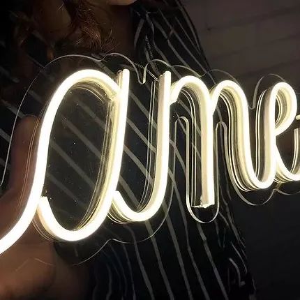 Luminária Neon Led Ame-se 80x16cm - Foto 3