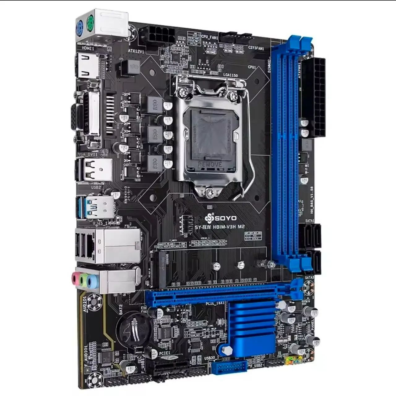 Placa Mãe 1150 Soyo H81M DDR3 - Foto 5