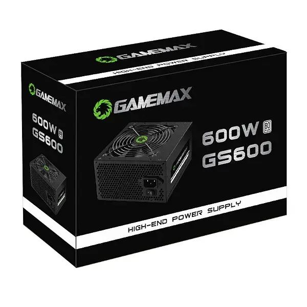 NOVO Fonte 600w Game Max - 80 Plus - Foto 3