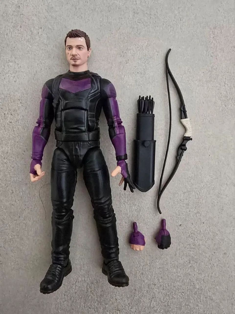 Marvel legends niky fury e gaviao arqueiro