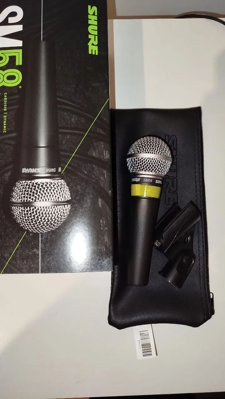 Microfone Shure Sm58 original  - Foto 2