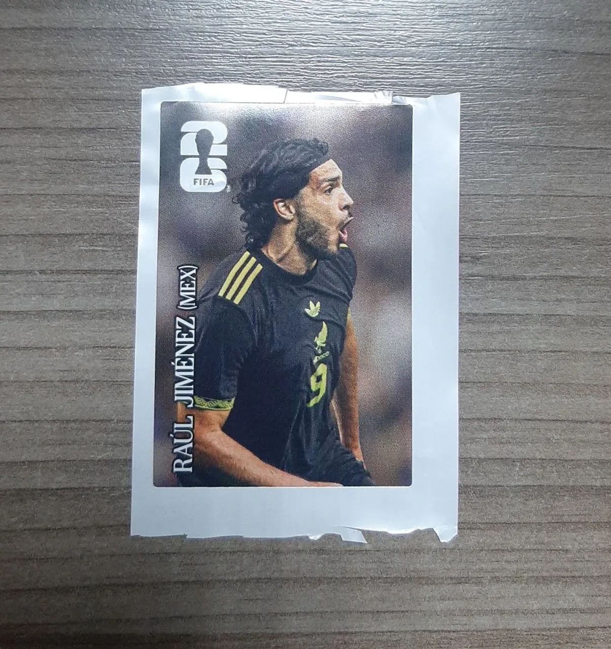 Figurinha Coca Cola Raul Jimenez