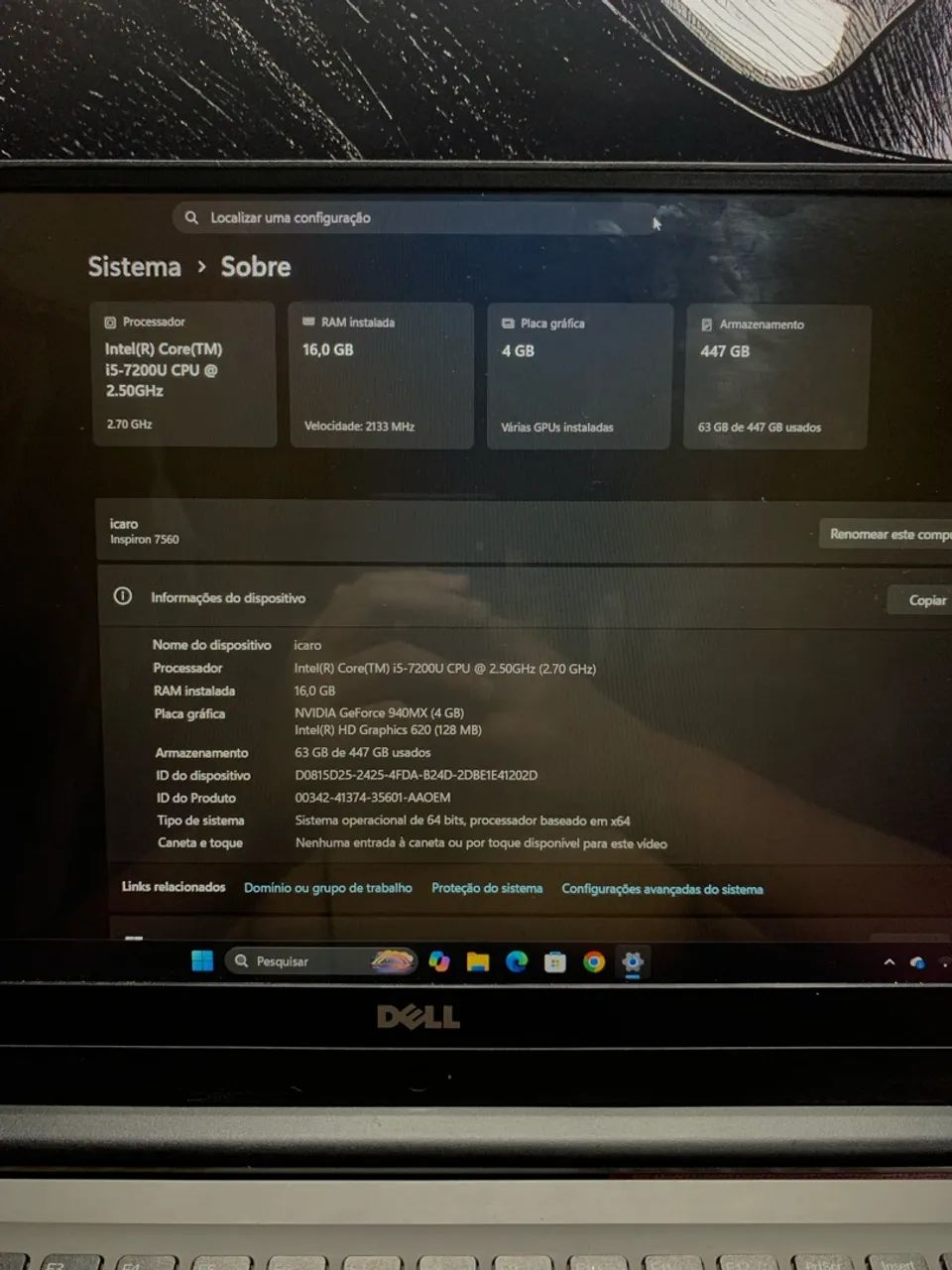 Vendo notebook Dell  - Foto 2