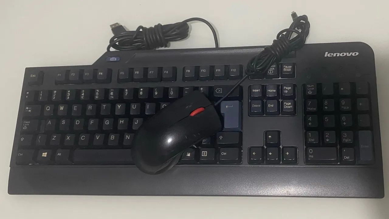 Teclado mouse lote com 5 unidades  - Foto 2