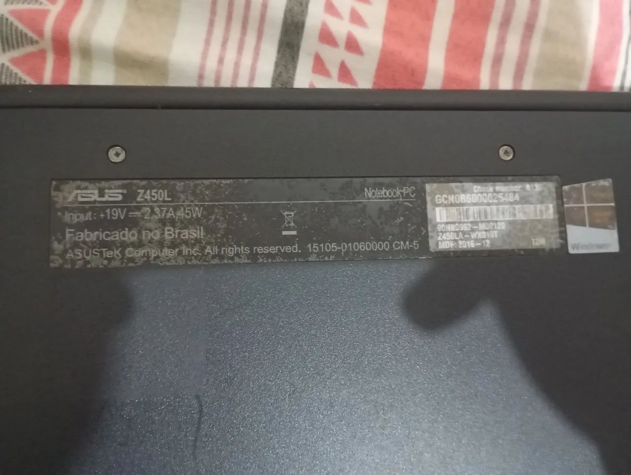 Notebook ASUS com SSD  - Foto 4