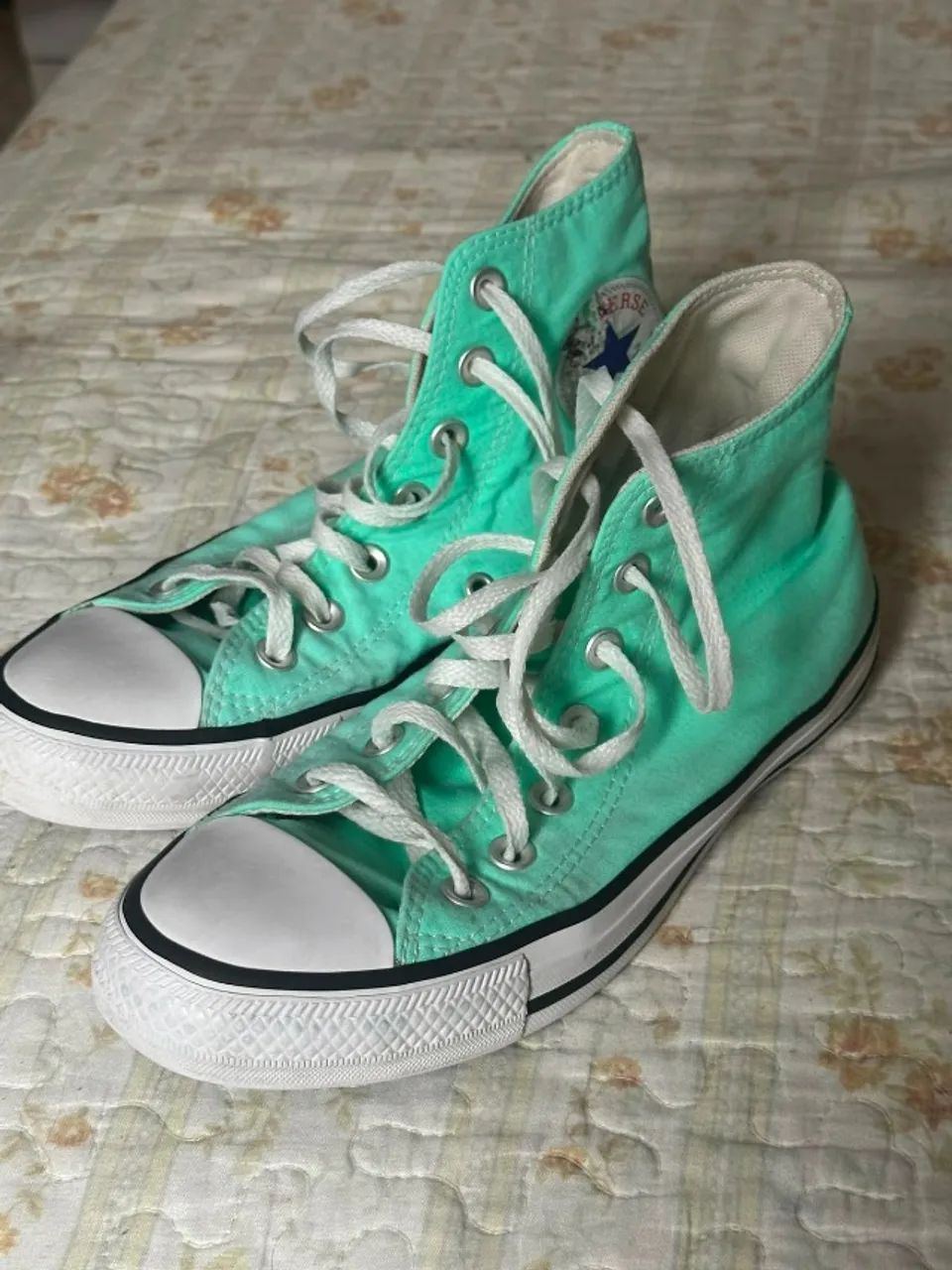 Tênis all star converse verde - Foto 5