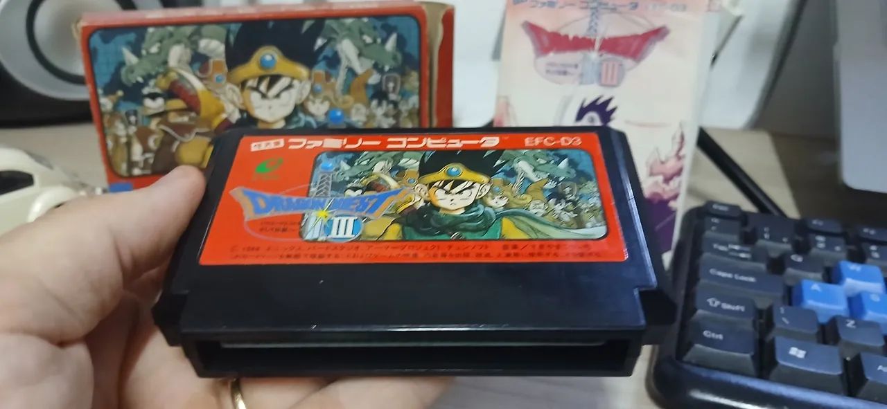 Dragon Quest 3 III para Nintendinho NES original completo - Jogos