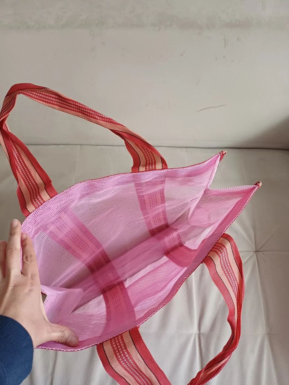 Bolsa de praia imaginarium usada - Foto 3