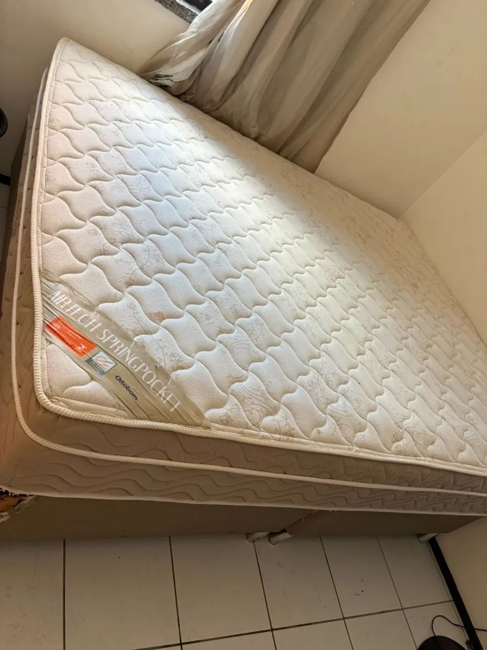 Colchão Qeen Ortobom Airtech Spring Pocket (molas ensacadas / superpocket). - Foto 2