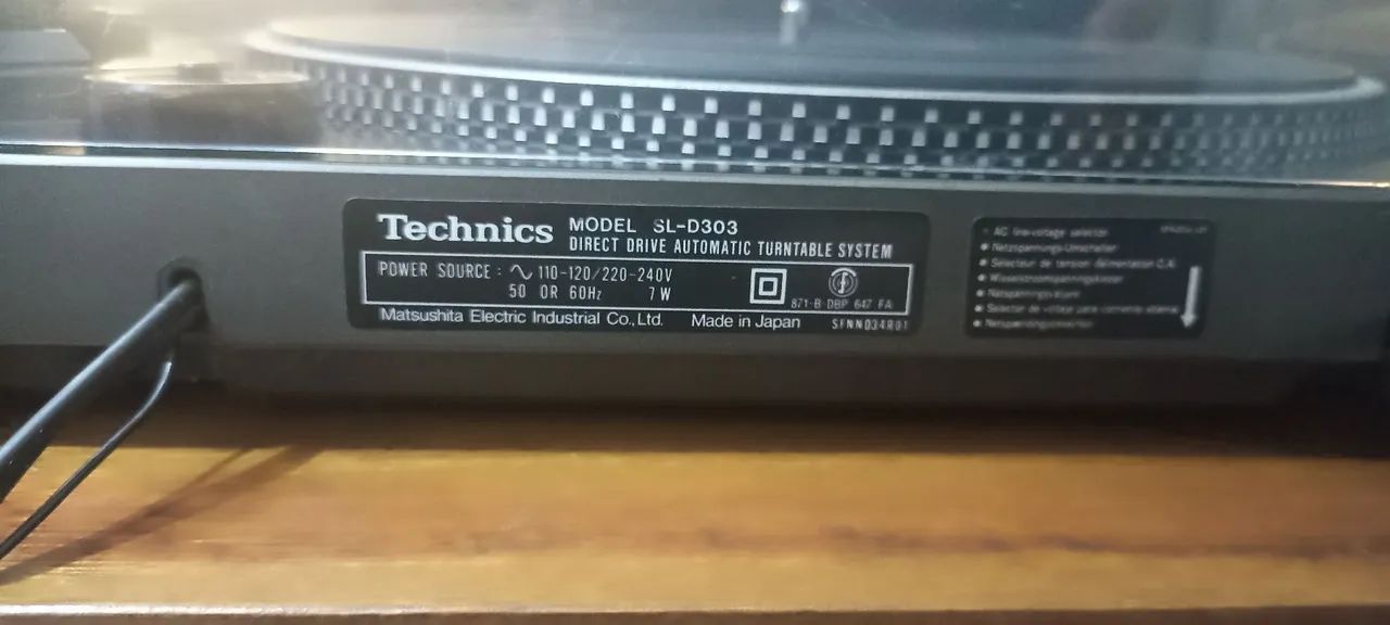 Toca disco Technics SL D303 - Foto 3