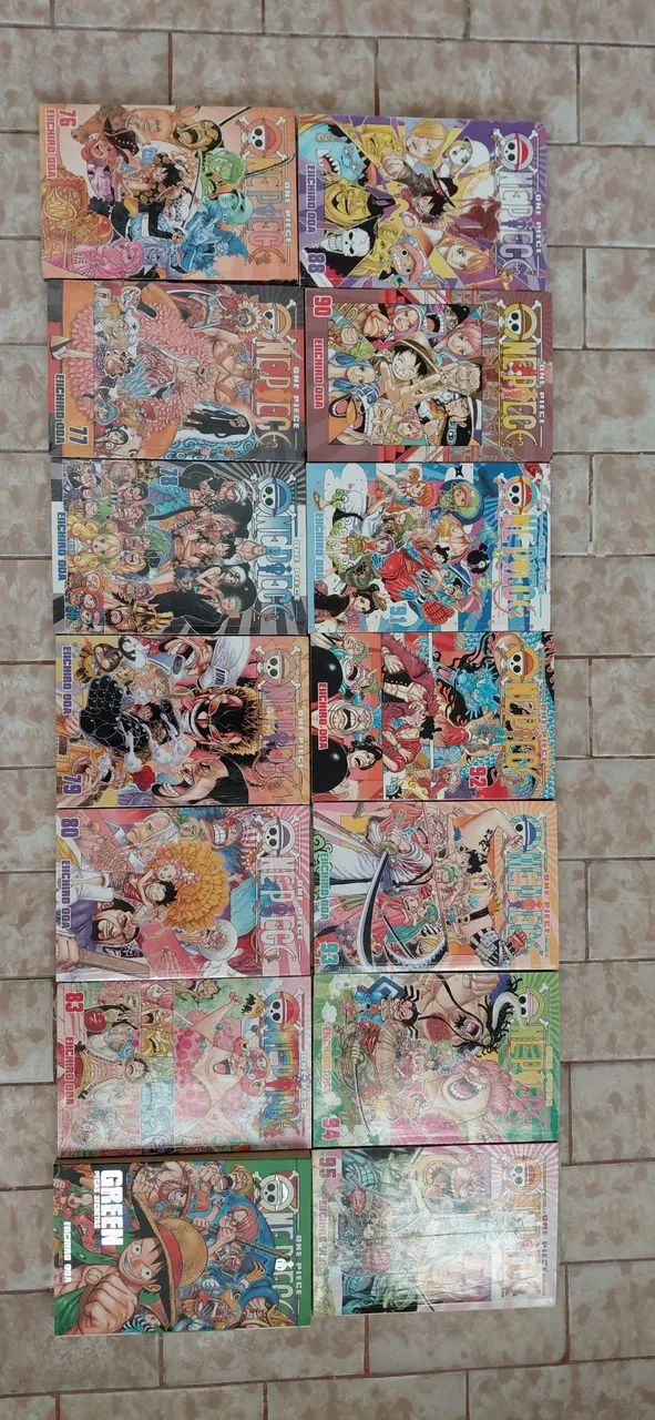 Mangás One Piece (completo ou individual)