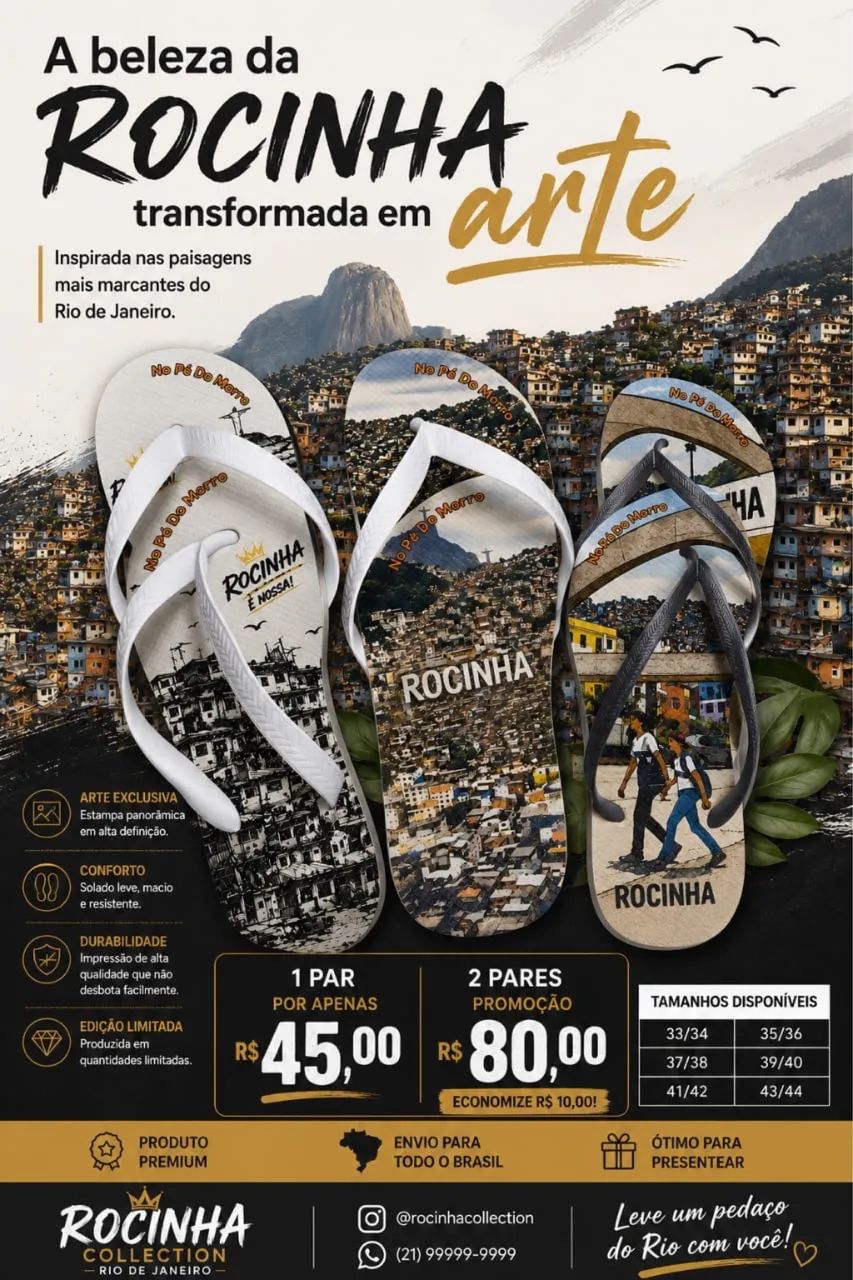 Chinelo personalizado