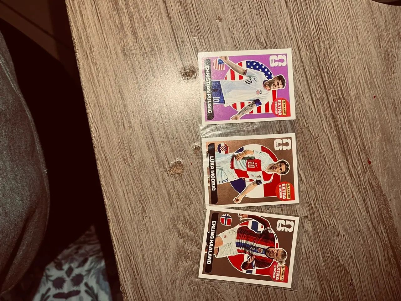 Kit figurinhas extra sticker (legends) copa do mundo 2026