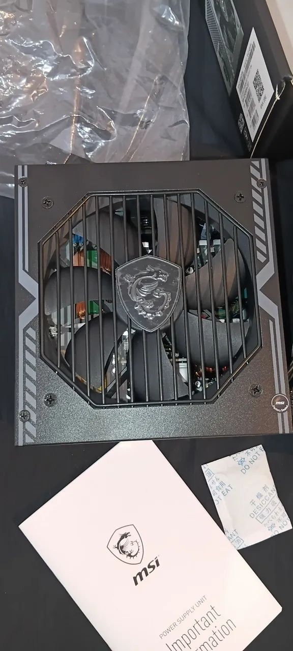 Fonte 650w MSI 80Plus Bronze 
