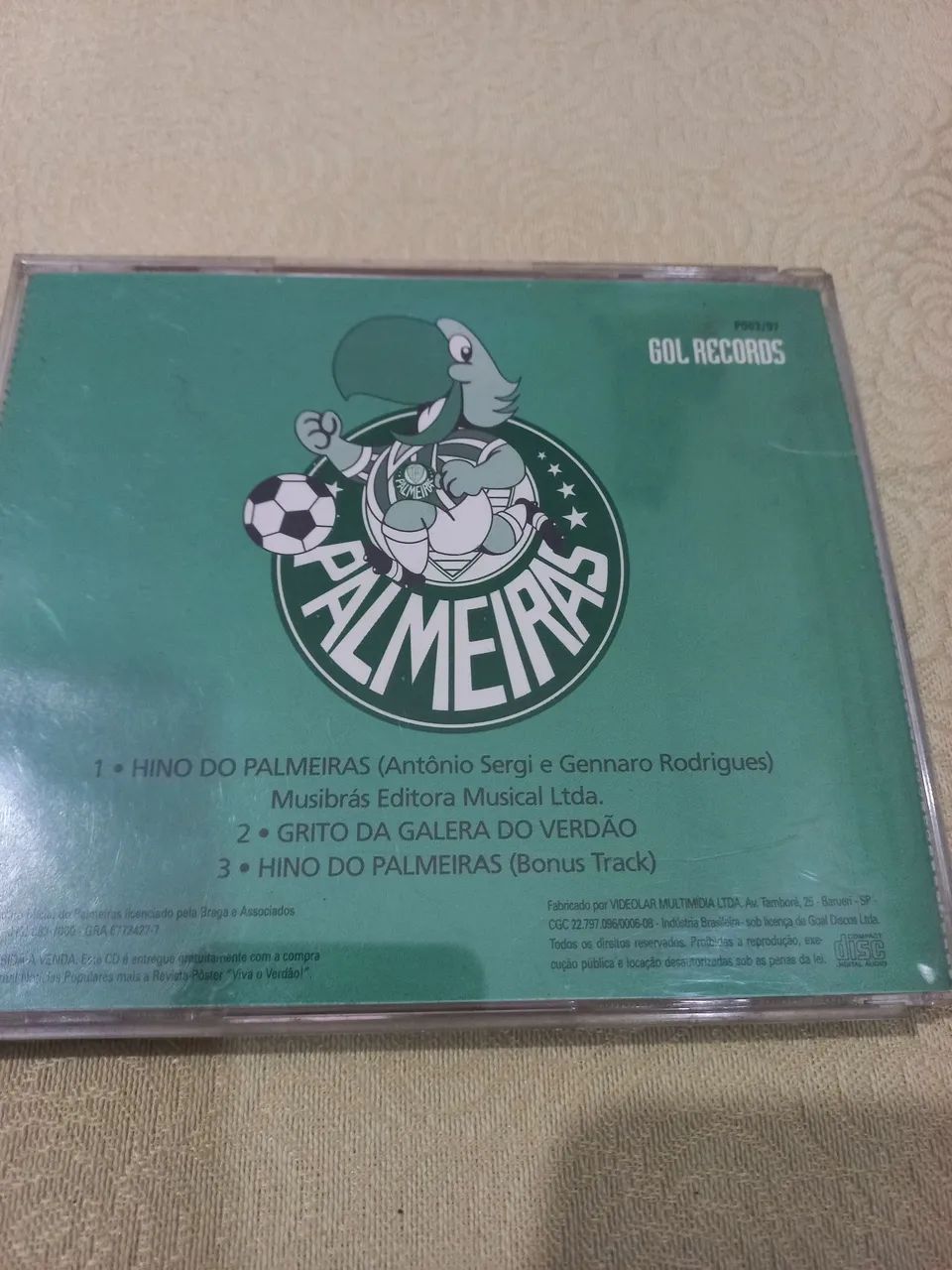 Cd  Palmeiras viva o verde  - Foto 4