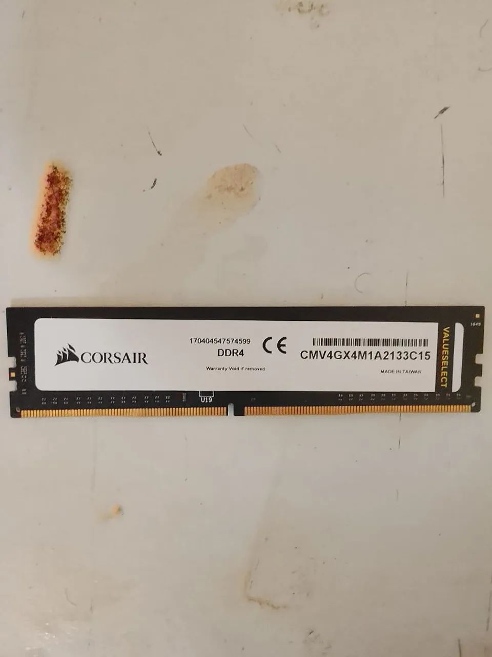 4GB Ram DDR4 Corsair value select - Foto 2