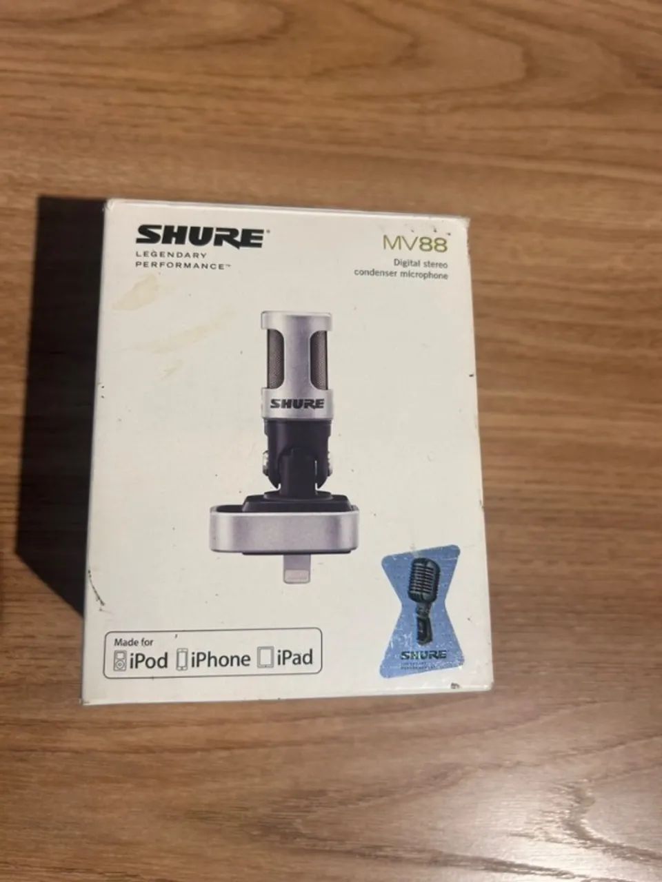 Microfone Shure MV88 - condensador estéreo iOS (Lightning) - Foto 3