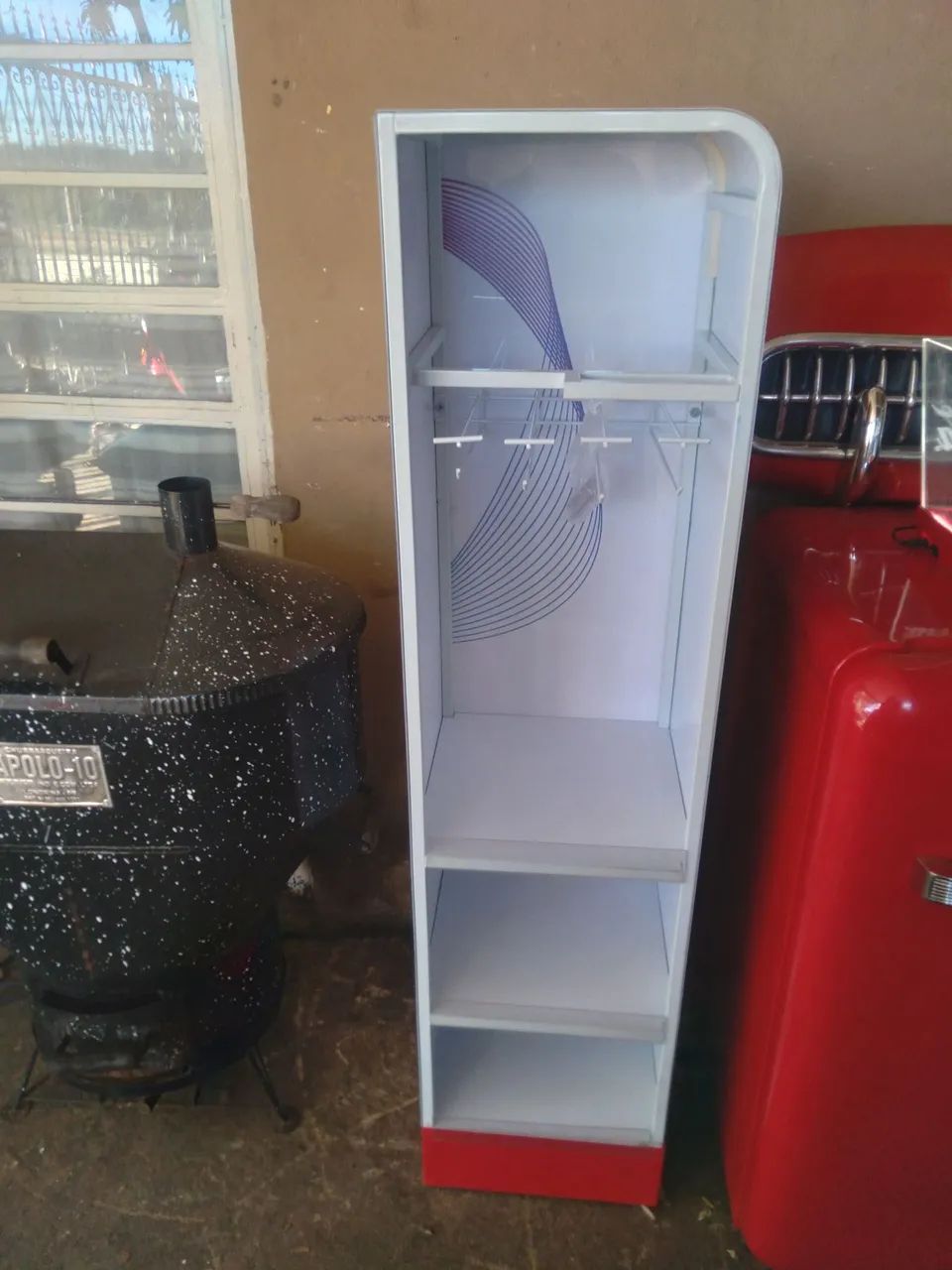 Expositor de aco e acrilico (novo ) - Foto 2