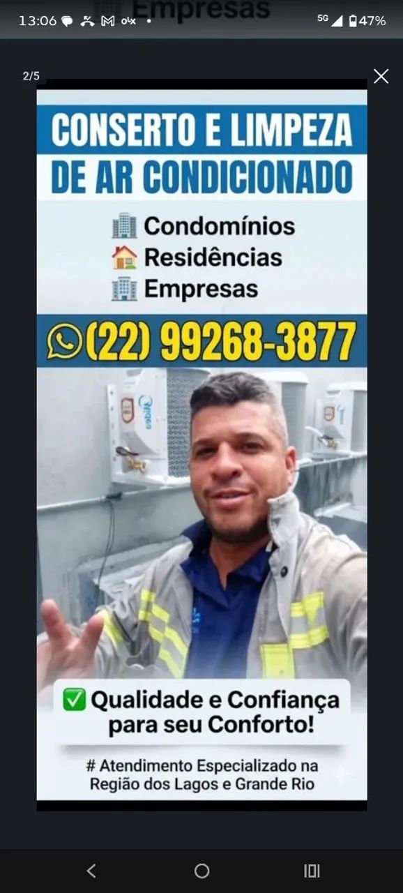 Instalações, manutenções e consertos 