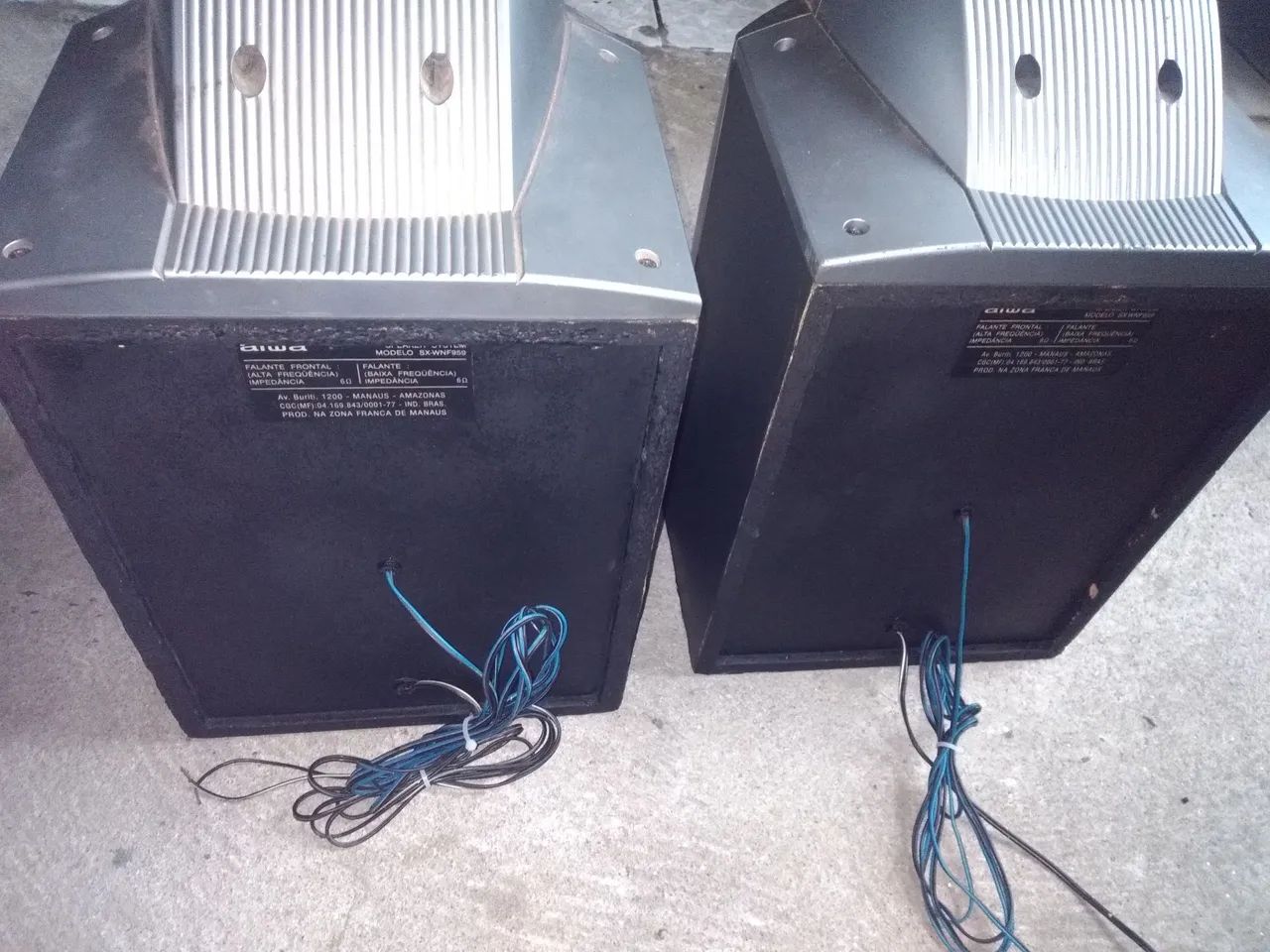 Par caixas Aiwa f959 - Foto 2