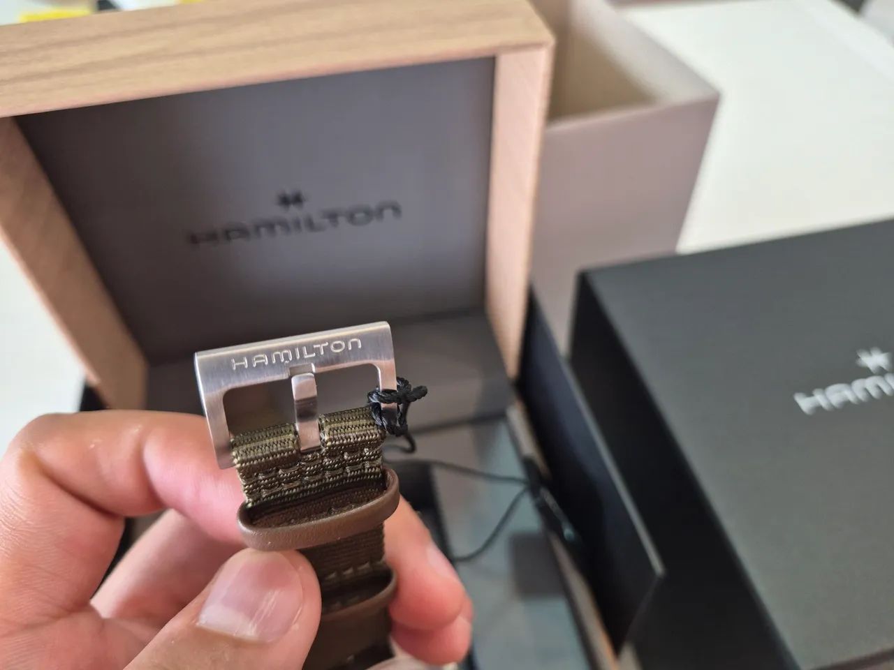Relógio Hamilton Khaki Field Mechanical H69439931 - Foto 3