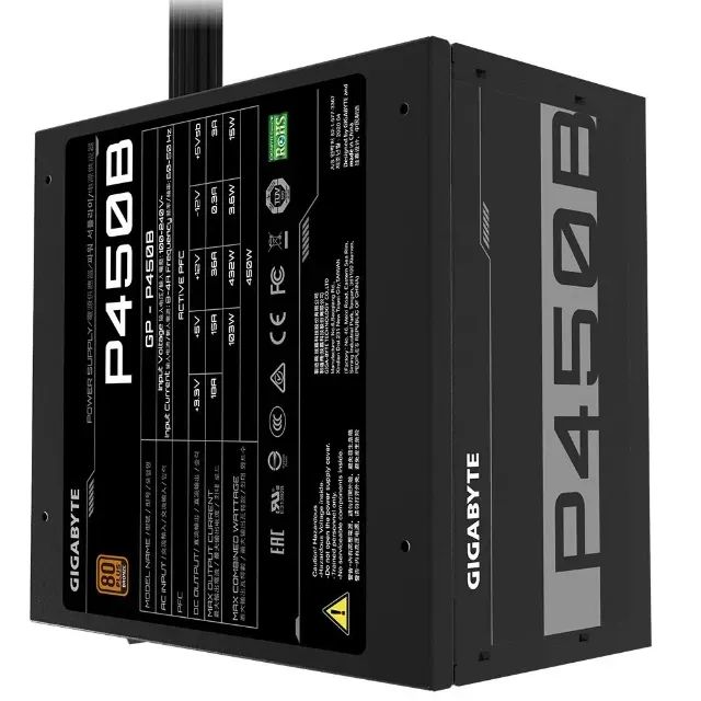 Fonte Gigabyte GP-P450B, 450W, 80 Plus Bronze - Foto 3