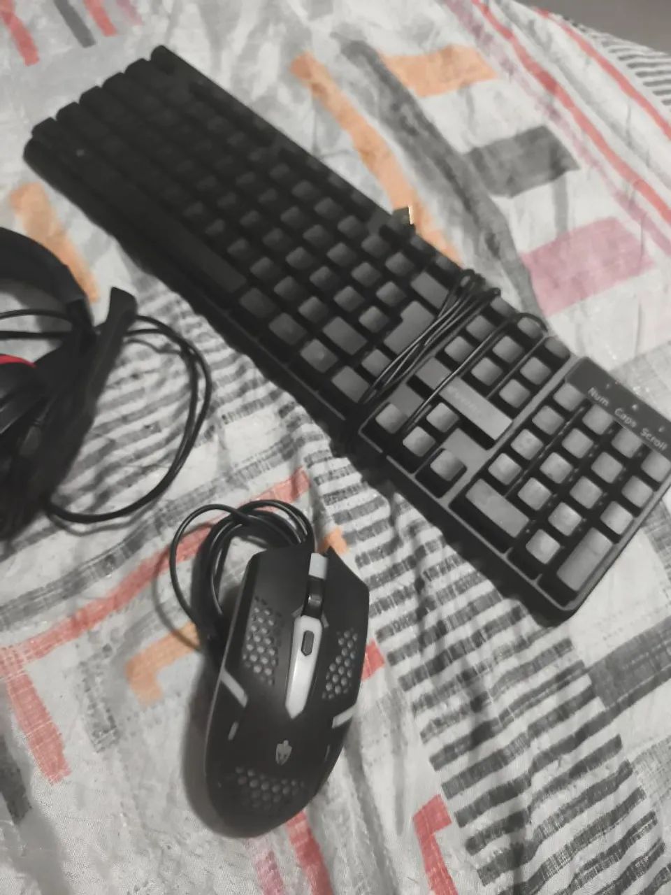 Kit teclado, mouse e headset gamer - Foto 3