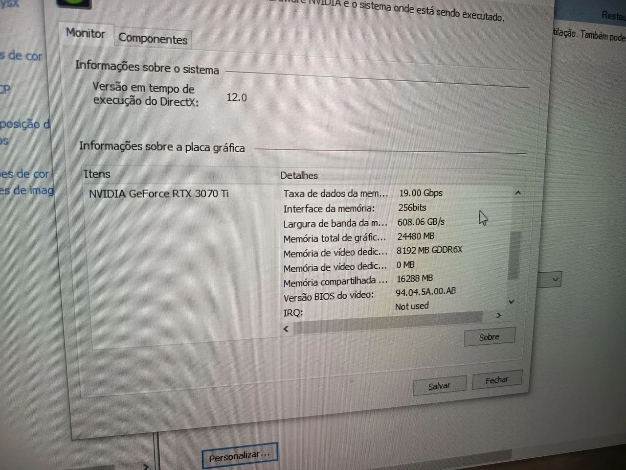 Placa de vídeo 3070 TI - Foto 5