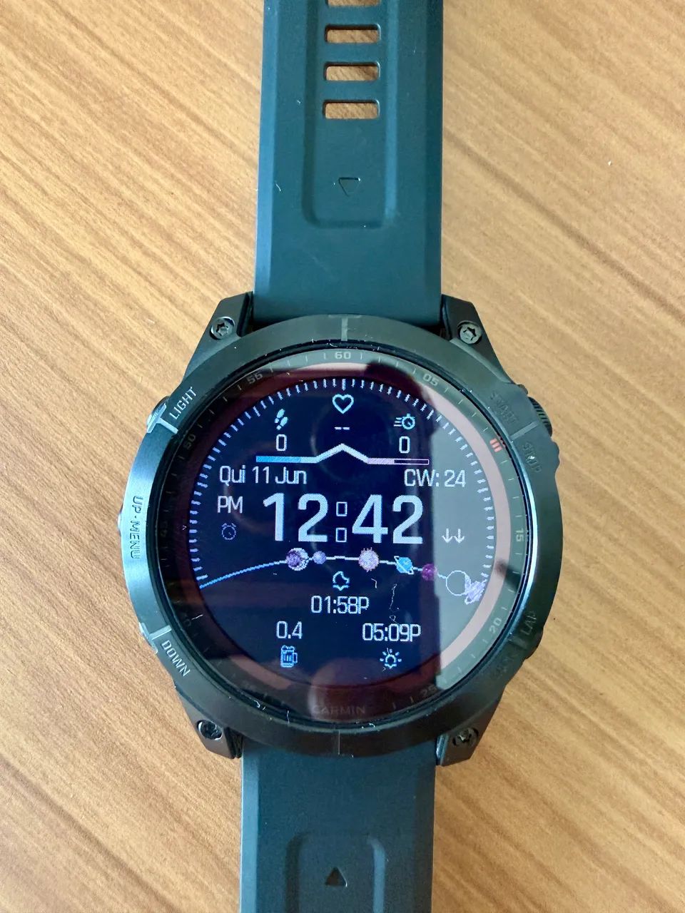 Garmin Fênix 7 Sapphire Solar 47mm 