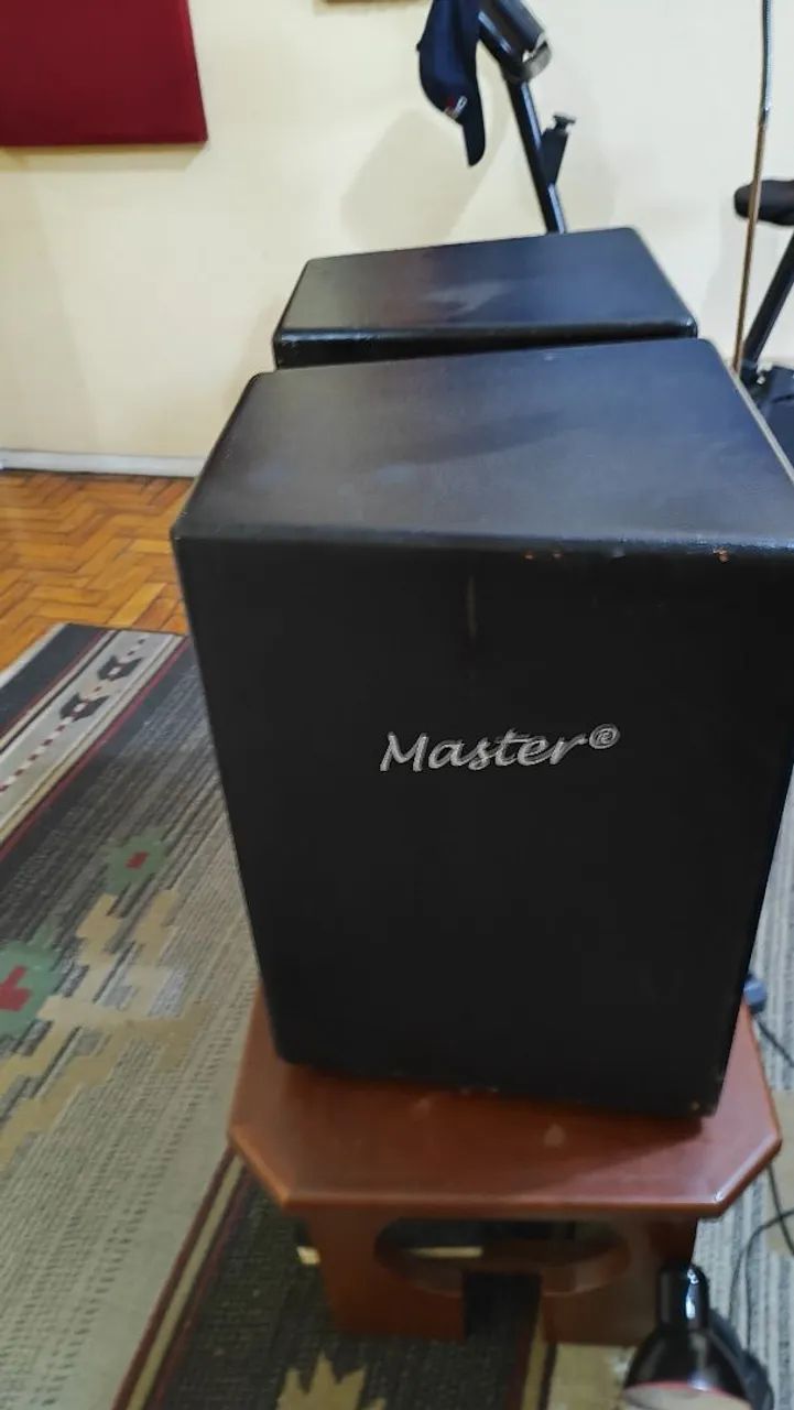 Par de Caixas de Som MASTER TP200- retirar em Teresopolis - Foto 5